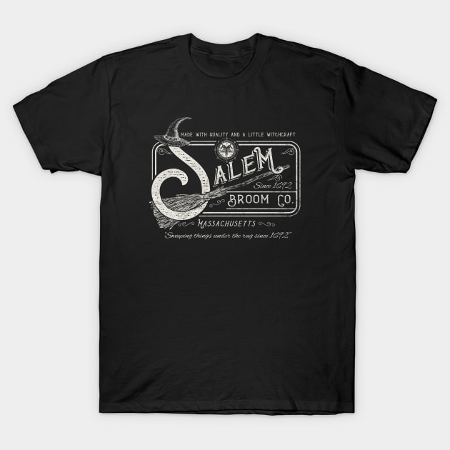 Salem Broom Company T-Shirt by Alema Art